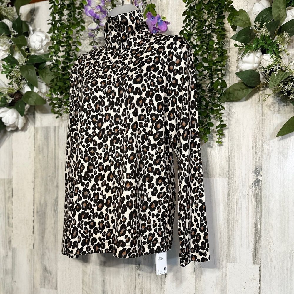 Marc Cain Cheetah Print Long Sleeve Shirt